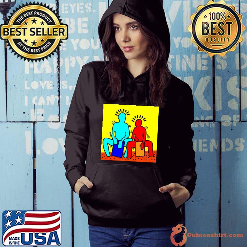 Keith haring percussionnistes pop art graphic street shirt