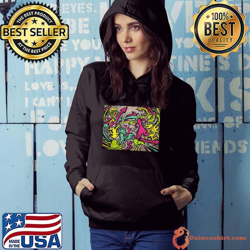 Keith haring tenue de chemise de rap shirt