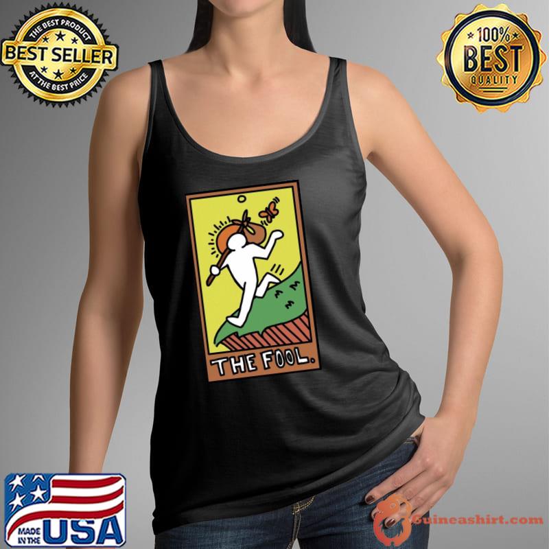 Keith haring the fool graphic street art Tank Top