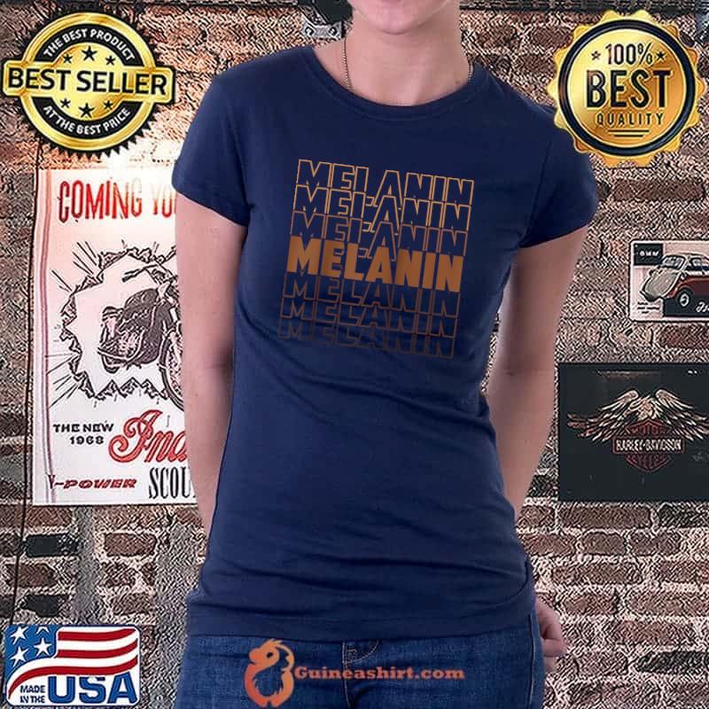 Melanin Shades Black Pride Black History Month 2022 T- Ladiestee