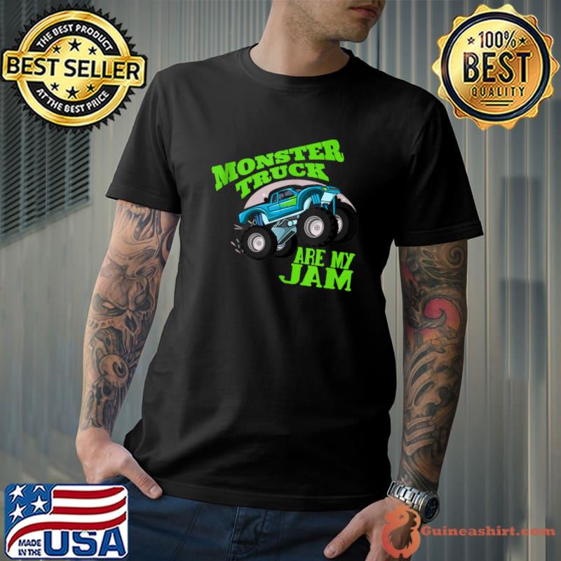 Monster Trucks Are My Jam Retro Vintage, Monster Trucks T-shirt