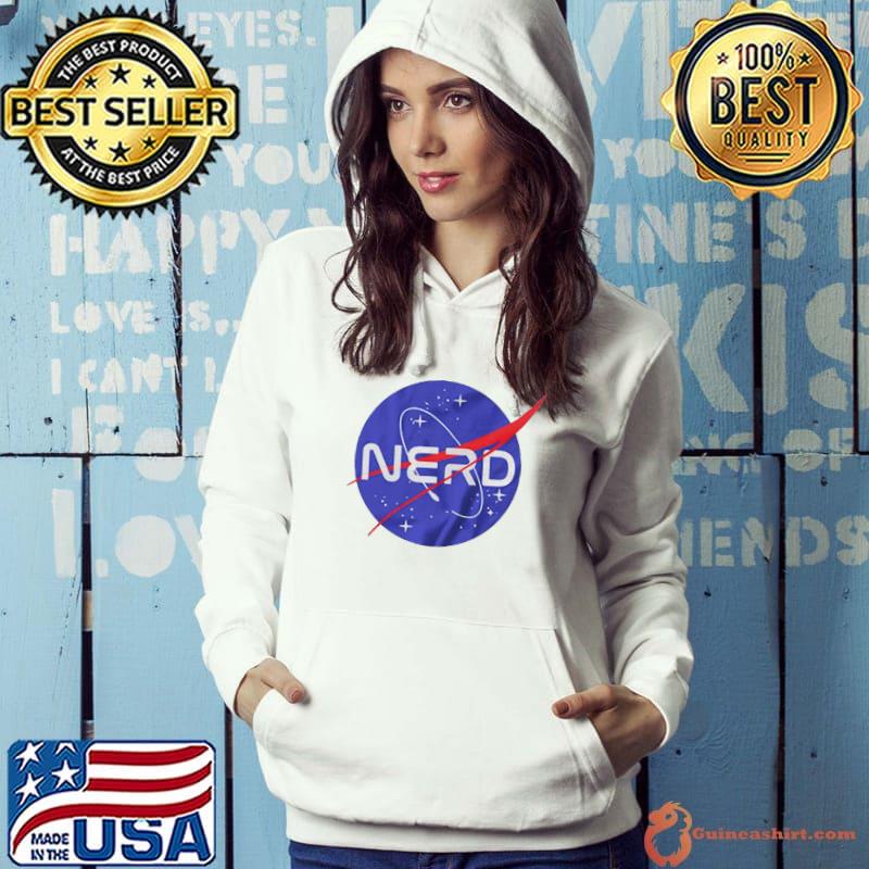 Nerd Nasa Parody logo shirt