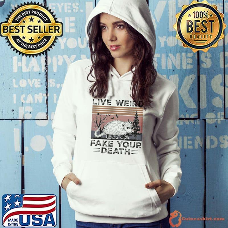Opossum Live Weird Fake Your Death Vintage Shirt