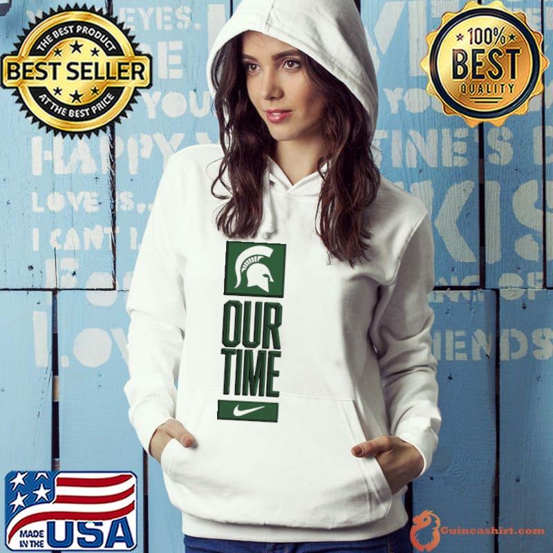 Original Michigan State Spartans Logo Basketball Our Time 2020 Shirt