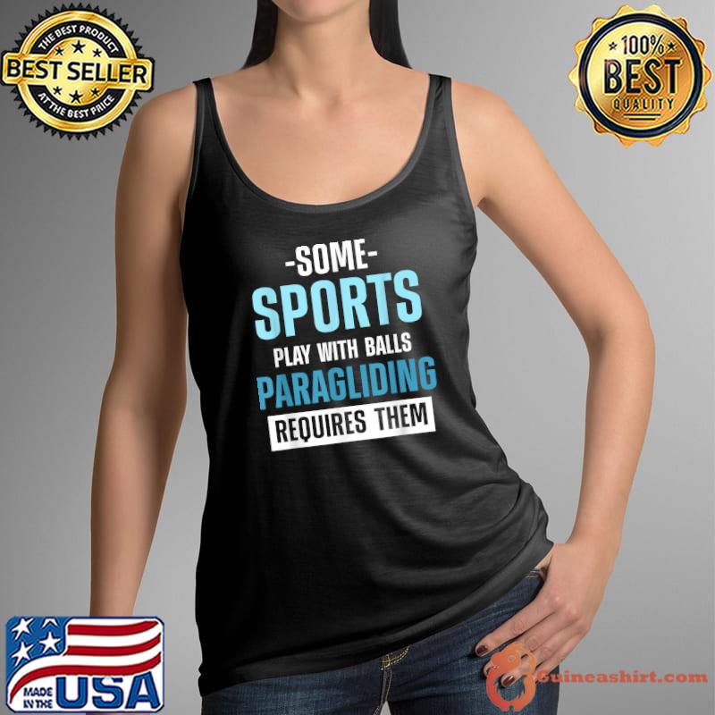 Paraglider Funny Paragliding Paramotor T-Shirt Tank Top