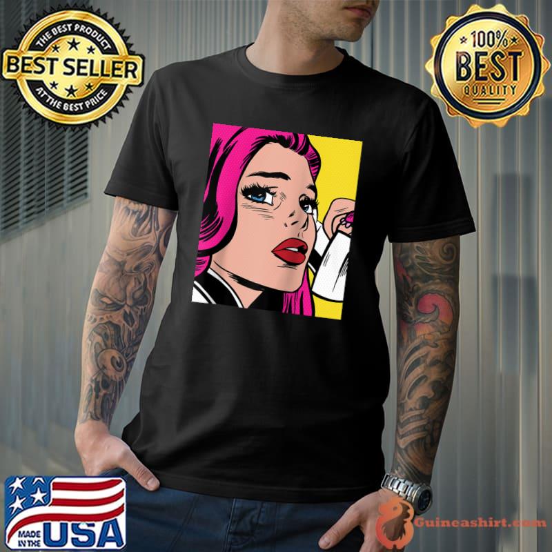 Pop Art Girl T-shirt