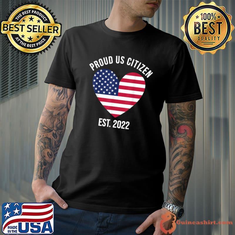 Proud US Citizenship Decoration American New USA Citizen T-Shirt