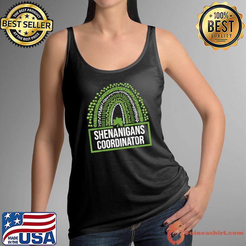 Shenanigans Coordinator St Patricks Day Outfit For Women Men T-Shirt Tank Top