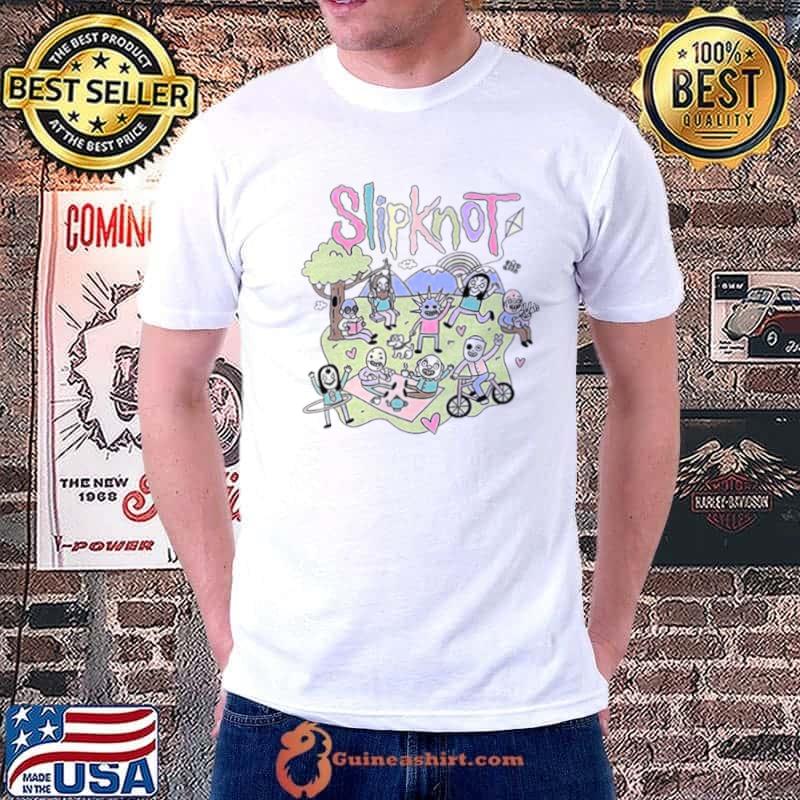Slipknot Bootleg cartoon shirt - Guineashirt Premium ™ LLC