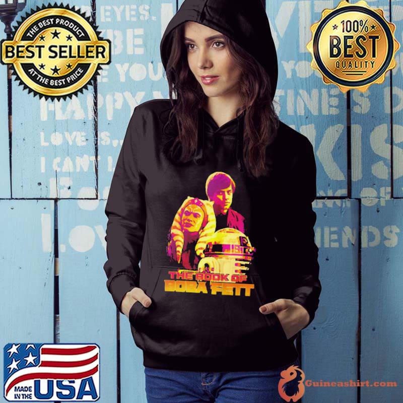 Star wars the book of boba fett jedI characters poster shirt