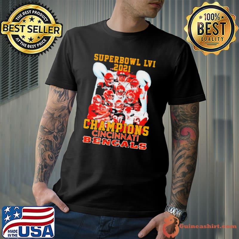 Premium Super bowl 2022 cincinnati bengals champions shirt, hoodie,  sweater, long sleeve and tank top