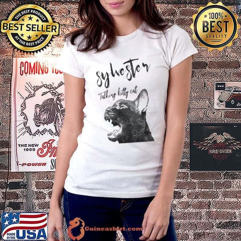Sylvester Talking Kitty Cat Shirt Ladiestee
