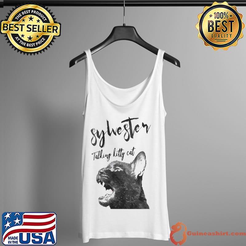 Sylvester Talking Kitty Cat Shirt Tank Top