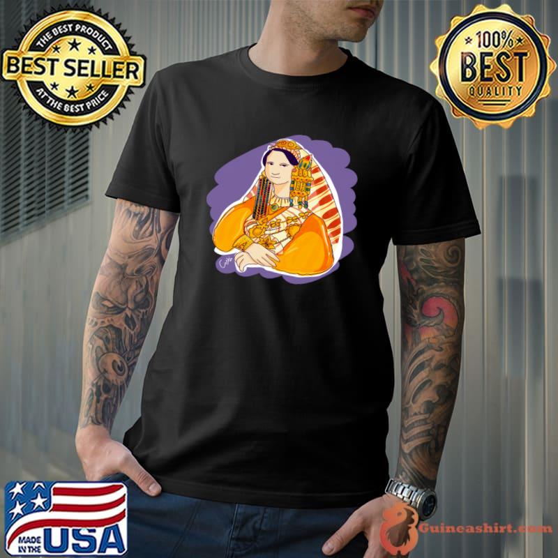 Traditional Libyan Monalisa - Libyan Fusion By Jazmaniart T-shirt