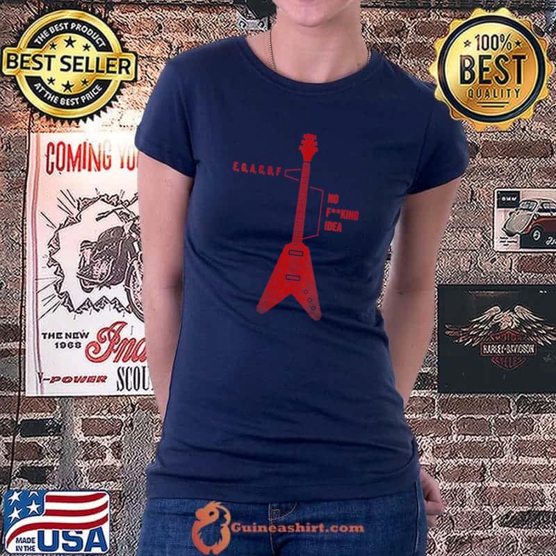 Vintage Acoustic Guitar A Guitar Musician T-Shirt Ladiestee