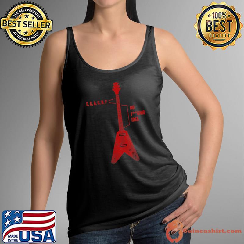 Vintage Acoustic Guitar A Guitar Musician T-Shirt Tank Top