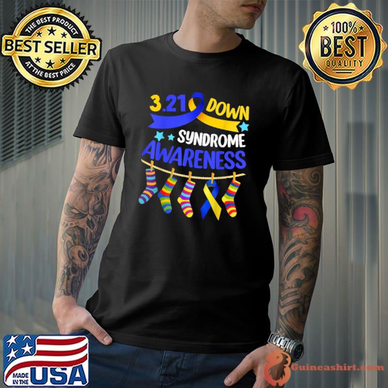 World Down Syndrome Day Awareness Socks 21 March T-Shirt