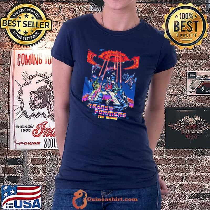 1986 Movie Poster The Trans Transformers Shirt