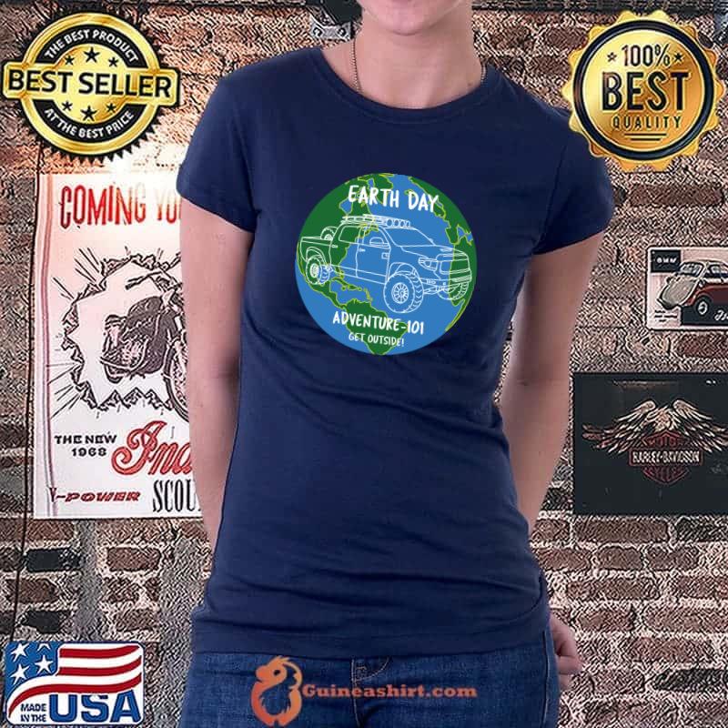 Adventure 101 Earth Day Tundra T- Ladiestee
