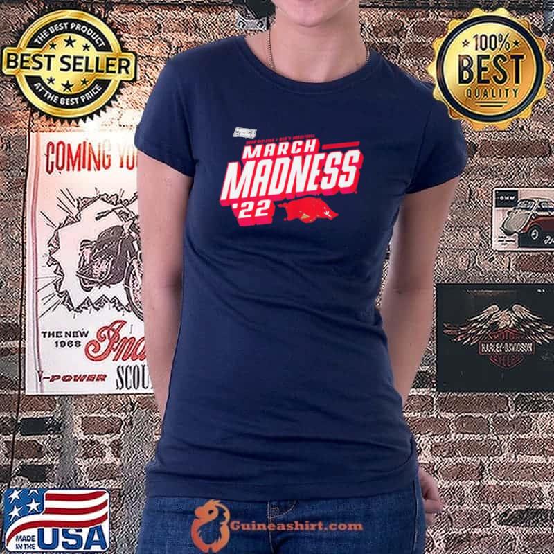 ArKansas razorbacks 2022 ncaa men's basketball tournament march madness shirt