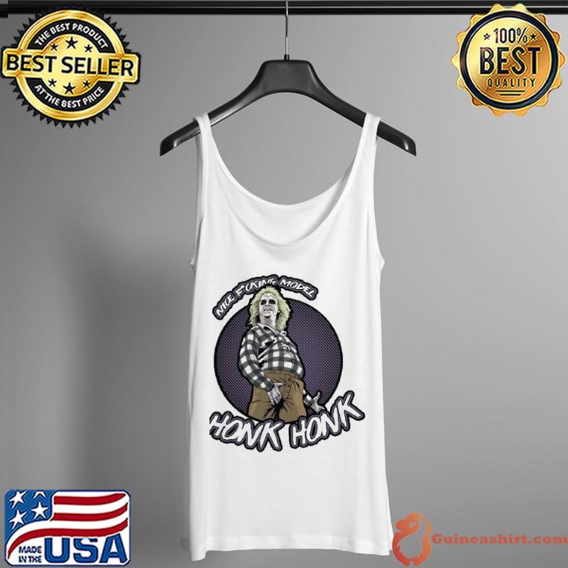 Beetlejuice Honk Slogan 80s Cult Film Funny Vintage Shirt Tank Top