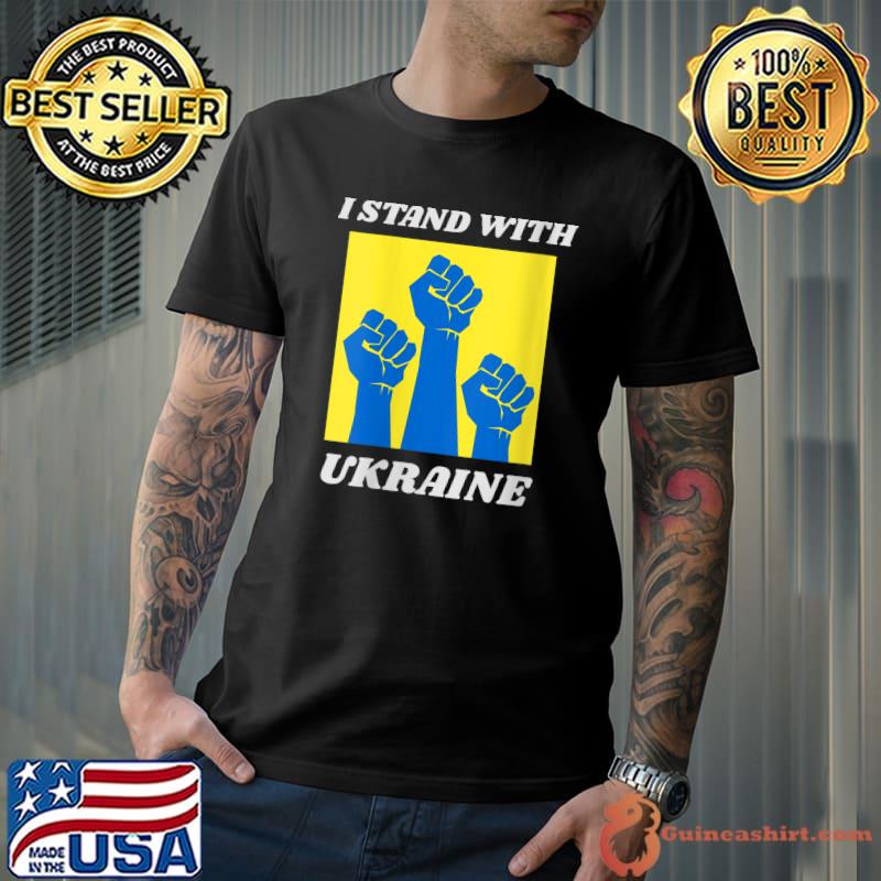 Best I Stand With Ukraine Shirt Pray For Ukraine Support Ukraine T-shirt