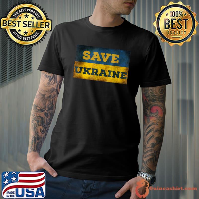 Best Save Ukraine Surpport I Stand with Ukraine T-Shirt