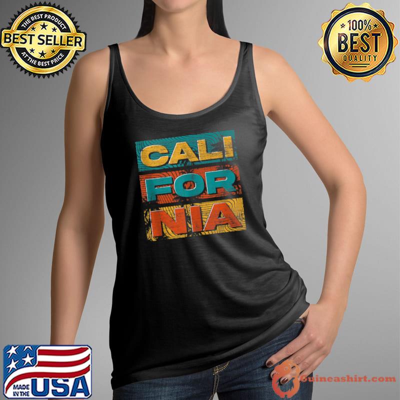 Californian Summer Vibes Summer Vacation Retro California T-Shirt