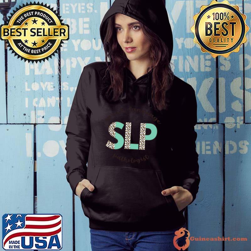 CCC-SLP Therapist Leopard Print for Speech Therapy T-shirt