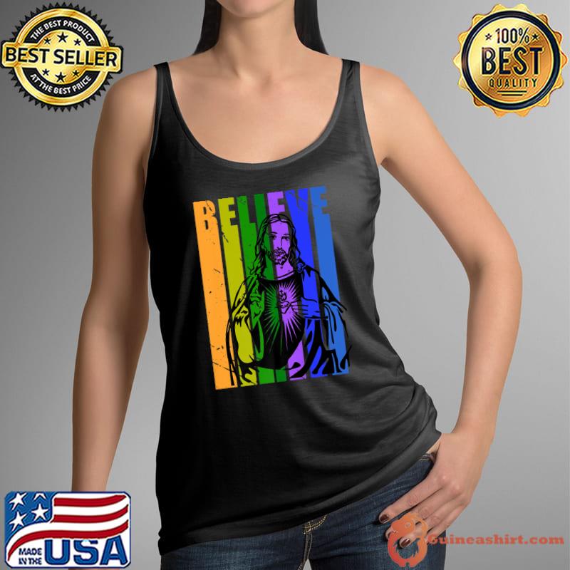 Christian God Church Jesus Faith Worship Christianity belief Premium T-Shirt Tank Top