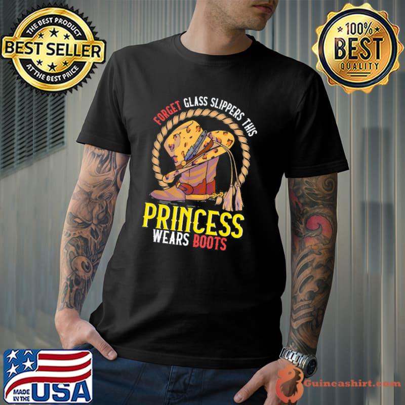 Country Music Princess Cowgirl Boots Rodeo Princess Cowgirl T-Shirt Unisex