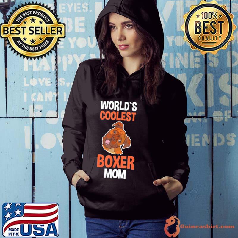 Dog Mother German Boxer Mom T-Shirt Hoodie