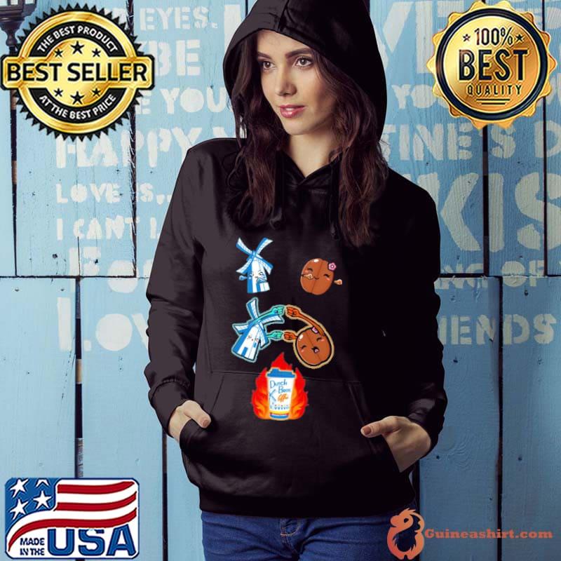 Dutch bros coffee fire meme shirt