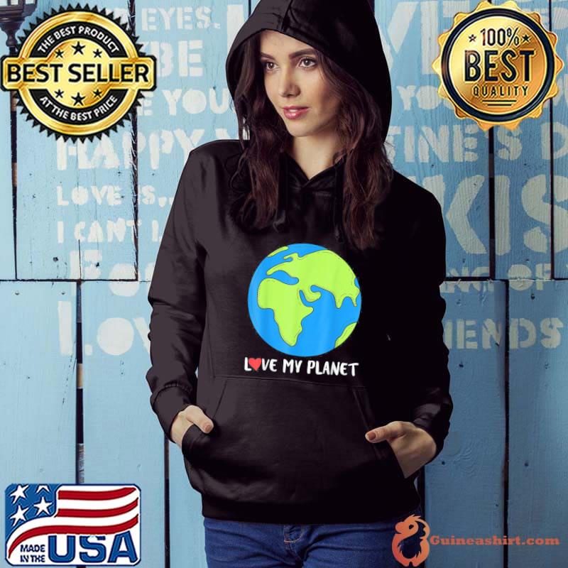 Earth Day Save The Planet Green Planet Love Recycle T-Shirt Hoodie