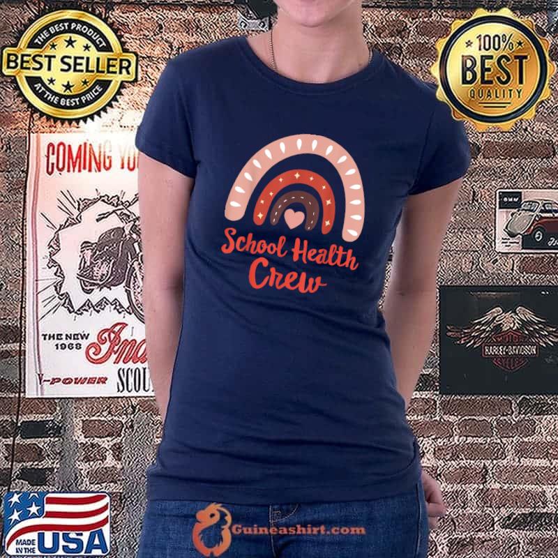 Elementary School Nurse Back To School School Health Tribe T-Shirt Ladiestee