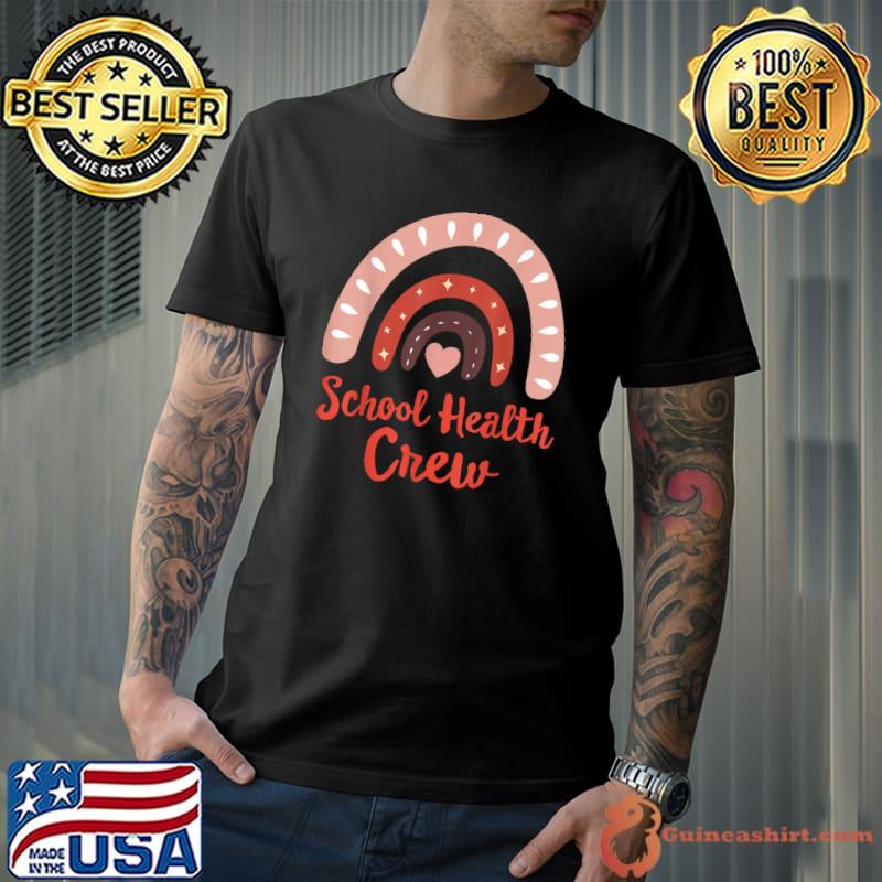 Elementary School Nurse Back To School School Health Tribe T-Shirt