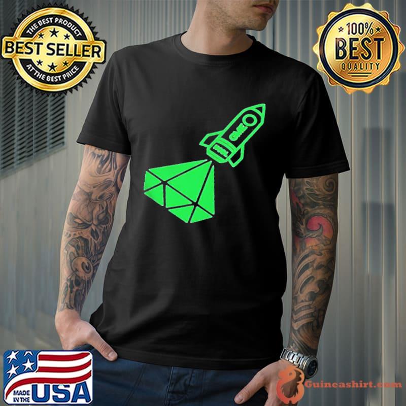 Gme hodl rocket green shirt