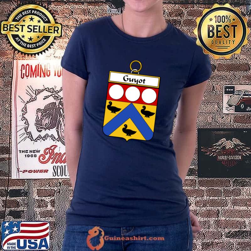 Guyot Coat of Arms - Family Crest T- Ladiestee