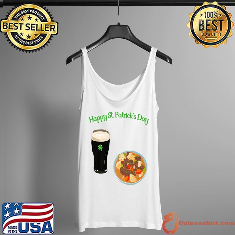 Happy St. Patrick's Day Line Premium T-Shirt Tank Top