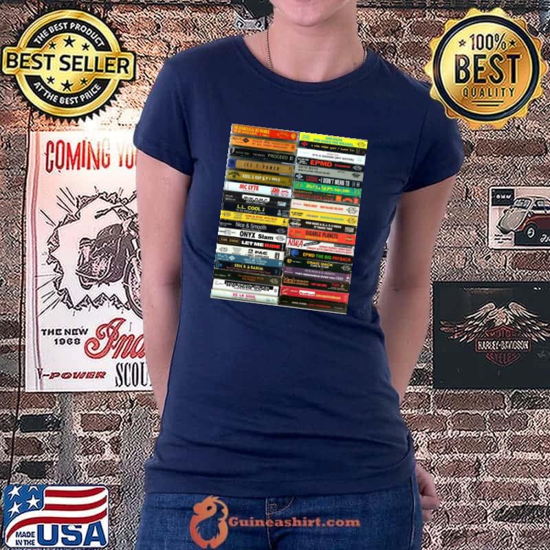 Hip Hop Tapes 90s Vintage Shirt Ladiestee