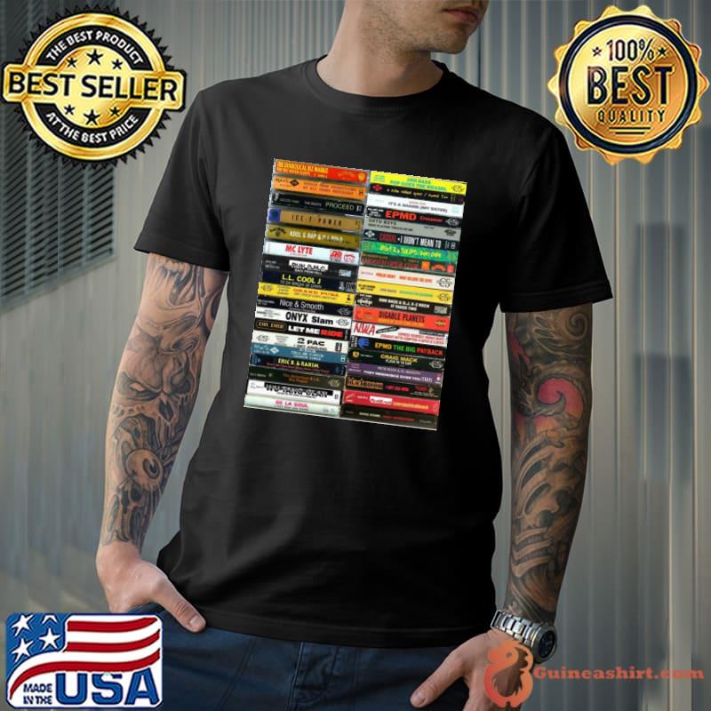 Hip Hop Tapes 90s Vintage Shirt