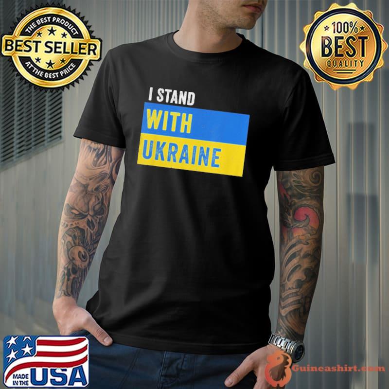 I stand with Ukraine stop putin stop war support Ukraine Unisex