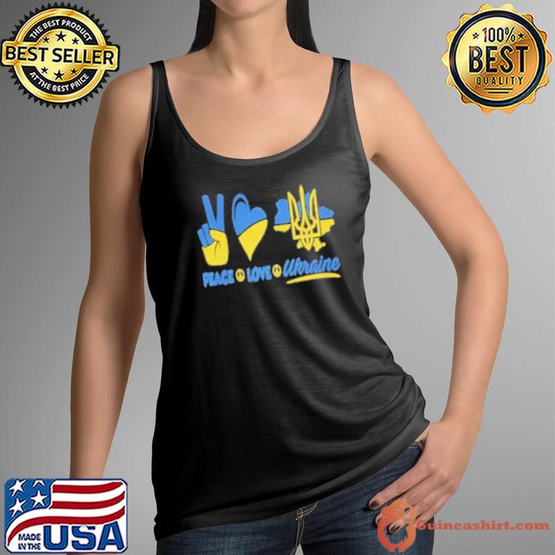 I Stand With Ukraine ,Support Ukraine 2022 TShirt Tank Top