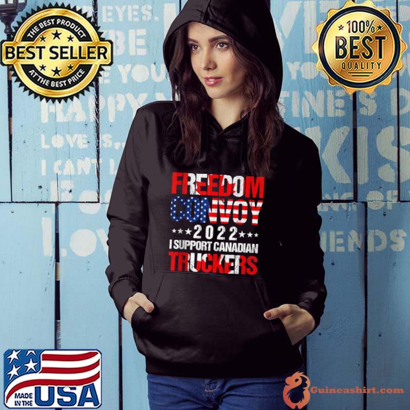 I Support Truckers Freedom Convoy 2022 T-shirt