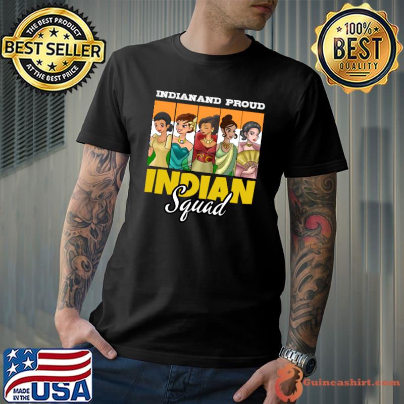 India Proud Flag Day Hindi Indian Girl Woman Hinduism T-shirt