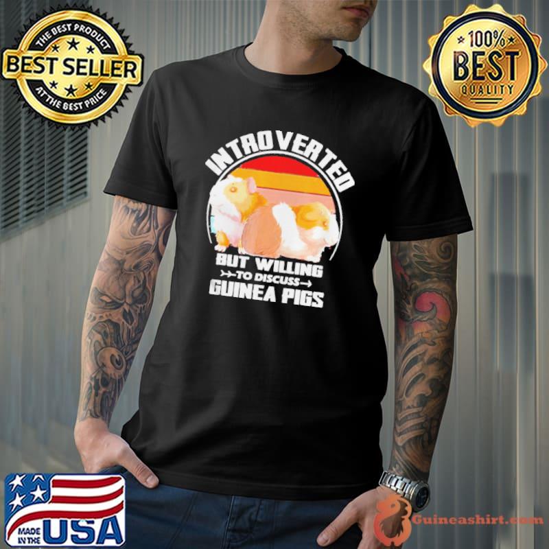 Introverted but willing to discuss Guinea pigs kitten pet Unisex