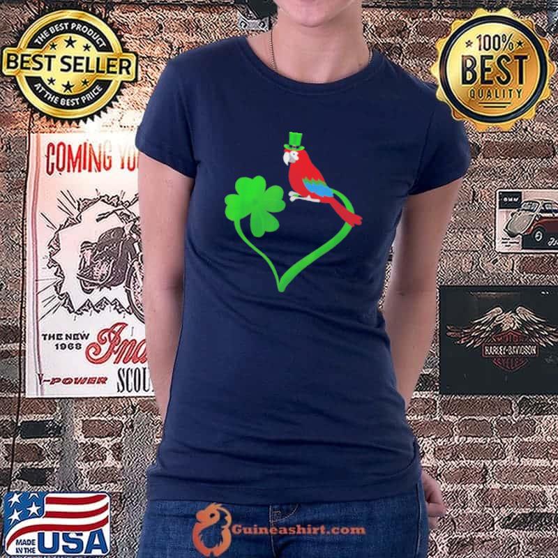 Irish parot green saint patrick day 2022 lucky st pattys shirt
