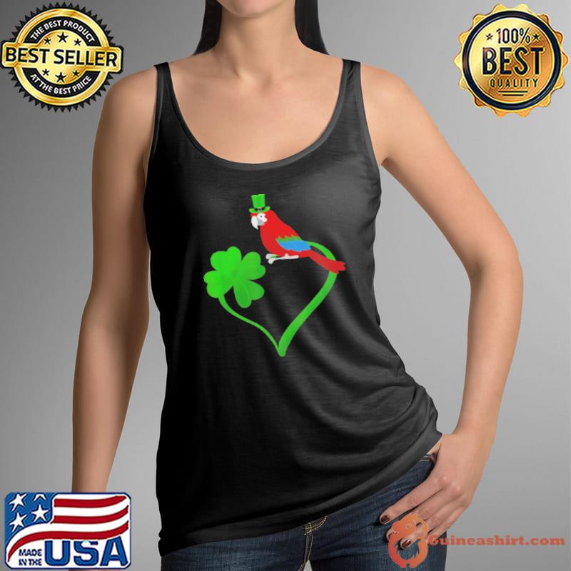 Irish parot green saint patrick day 2022 lucky st pattys Tank Top