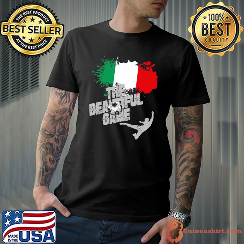 Italy T Shirt - World Soccer And Football Premium T-Shirt