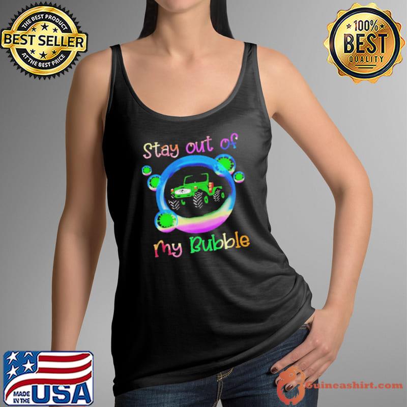 Jeep stay out of my bubble covid19 Tank Top